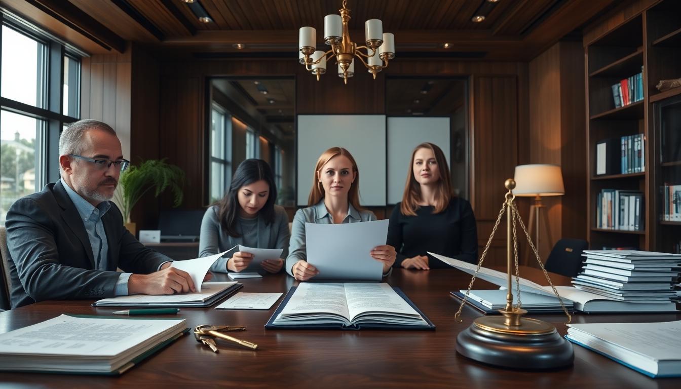 Business agreement signing