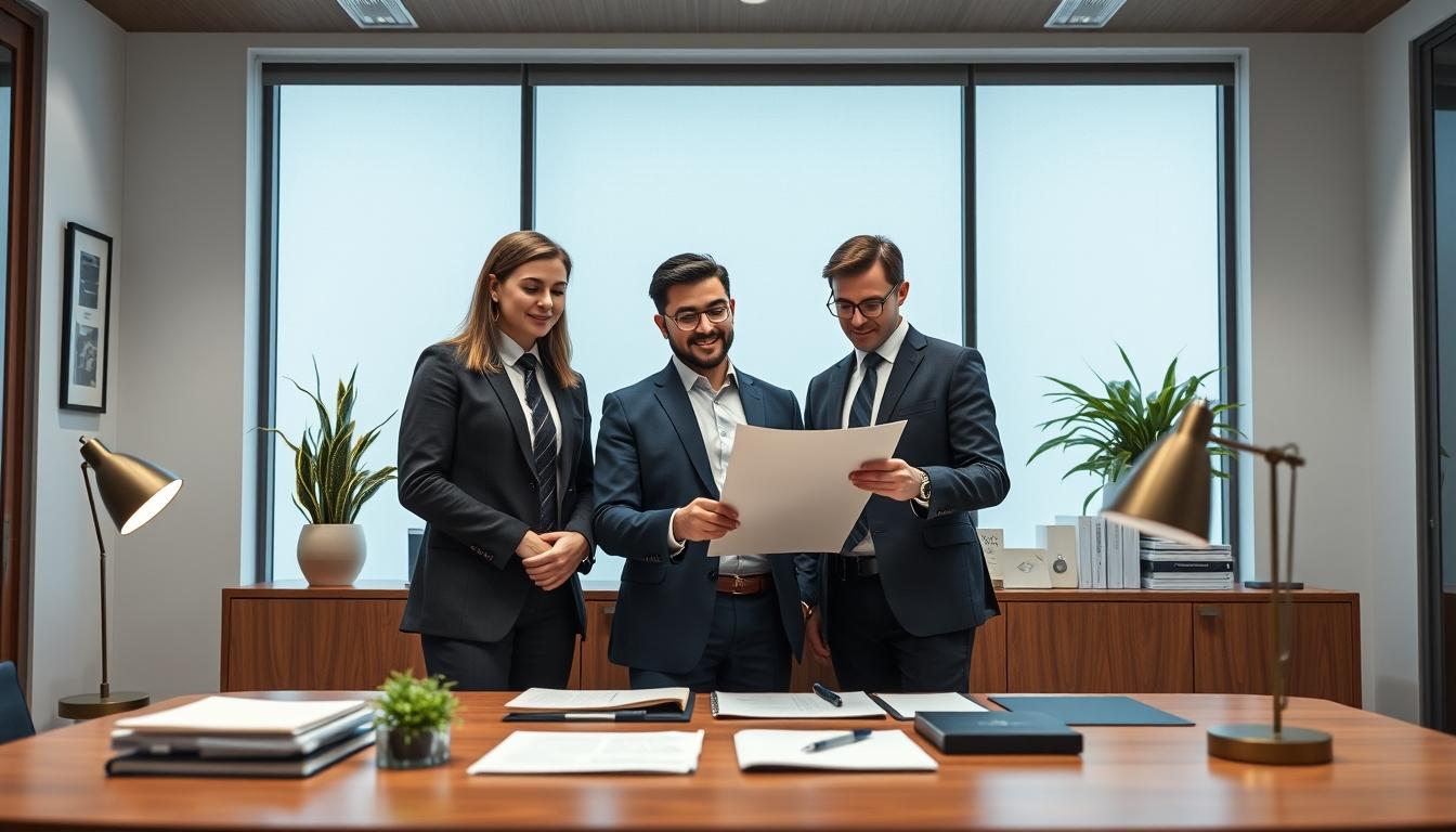 Business contract documents